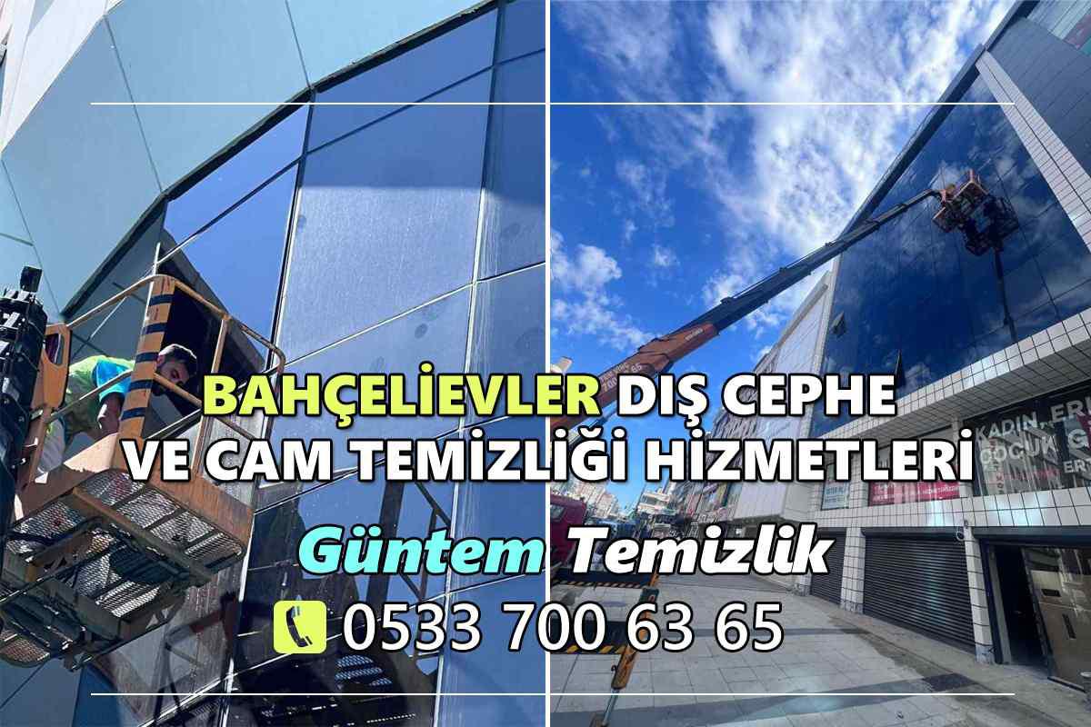 Bahçelievler dış cephe cam temizliği hizmetleri