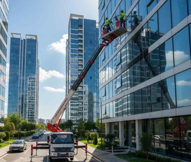 Bahçeşehir bina dış cephe temizliği hizmetleri