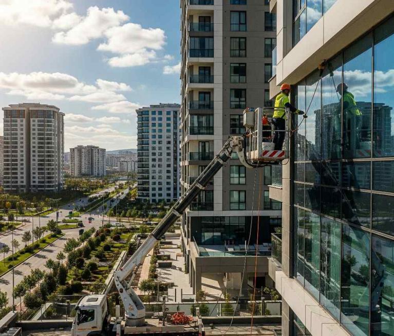 Bahçeşehir dış cephe temizlik firması