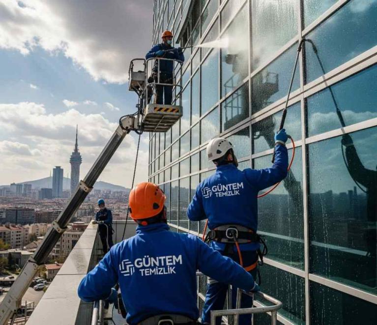 Bina dış yüzey temizliği hizmetleri