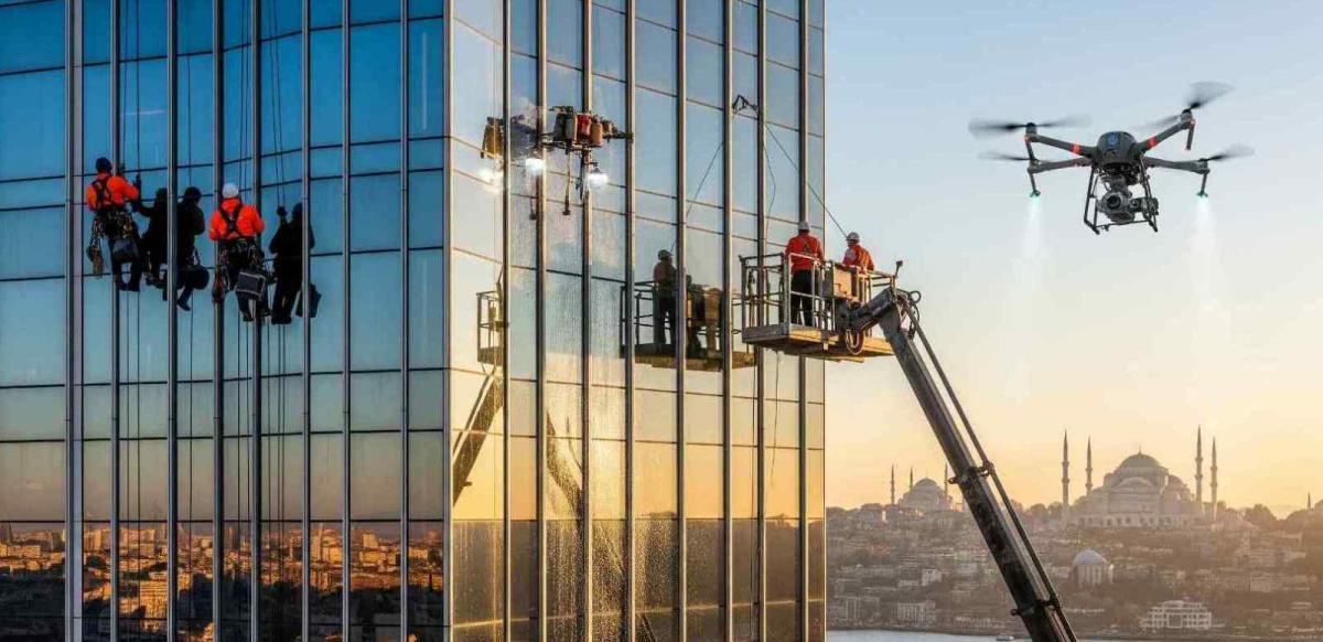 Dış cephe cam temizlik yöntemleri