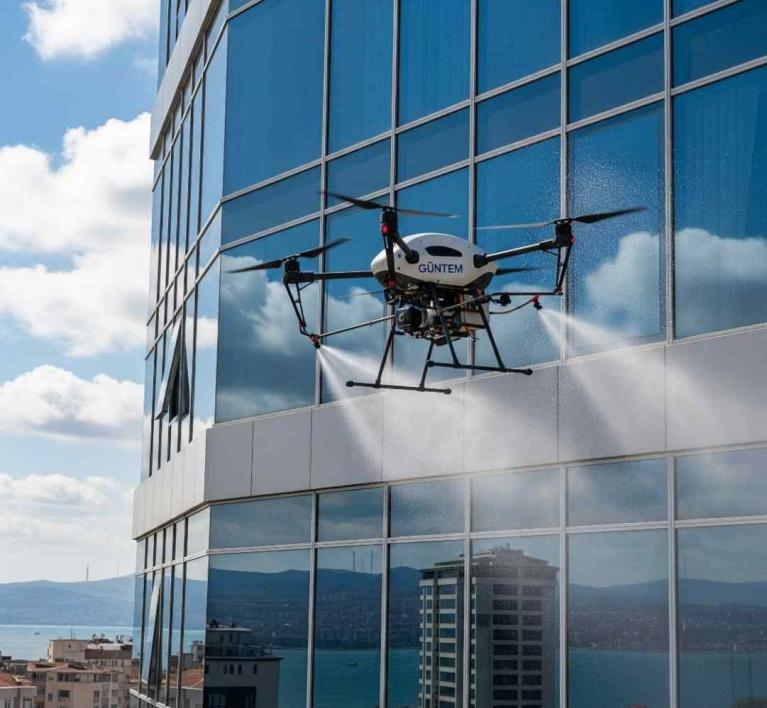 Drone ile Avcılar dış cephe temizliği hizmetleri