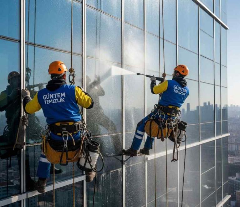 Düşük basınçlı hizmetleri cephe yıkama hizmetleri