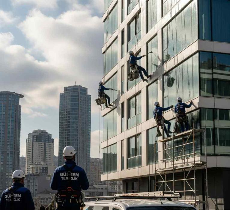 Esenyurt bina dış cephe temizlik hizmetleri