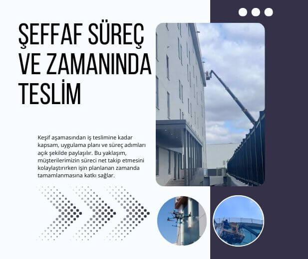 Keşiften teslim aşamasına kadar planlı ilerleyen ve düzenli operasyon yönetimini yansıtan saha görseli